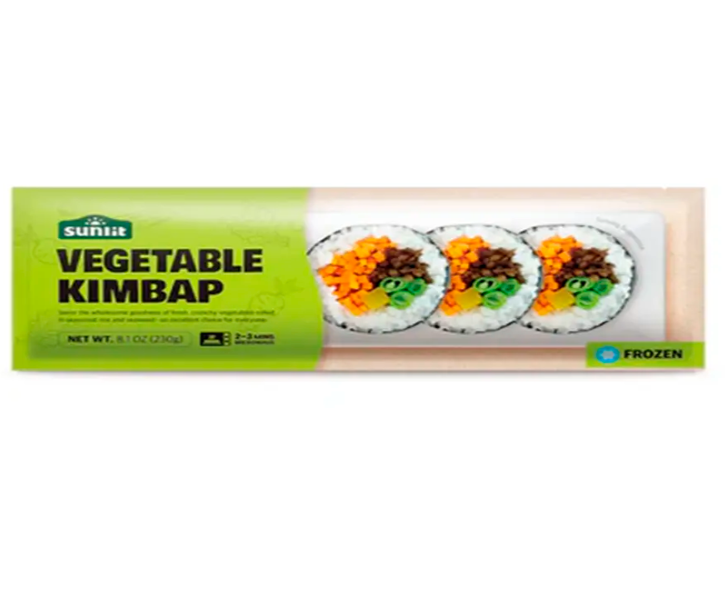 kimbap vegetales